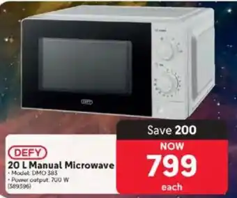 Makro DEFY Manual Microwave offer