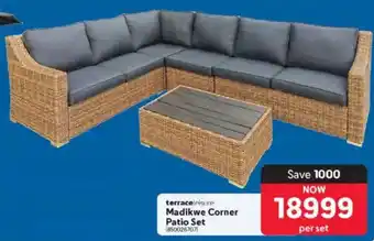 Makro Terrace Leisure Madikwe Corner Patio Set offer