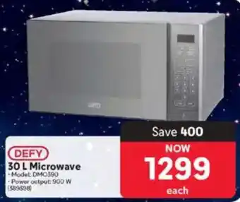 Makro DEFY Microwave offer