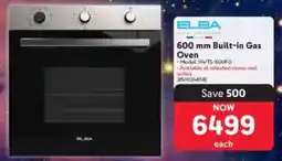 Makro ELBA Built-in Gas Oven offer