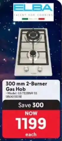 Makro ELBA 2-Burner Gas Hob offer