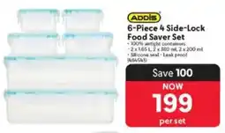 Makro ADDIS 4 Side-Lock Food Saver Set offer
