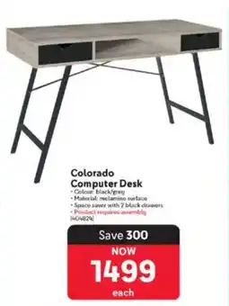 Makro Colorado Computer Desk offer