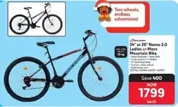 Makro RALEIGH 24" or 26" Nexus 2.0 Ladies or Mens Mountain Bike offer