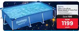 Makro Bestway Deluxe Splash Jr. Frame Pool offer