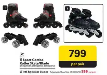Makro Sport Combo Roller Skate/ Blade offer