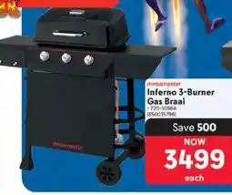 Makro Megamaster Inferno 3-Burner Gas Braai offer