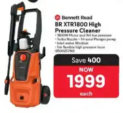 Makro Bennett Read BR XTR1800 High Pressure Cleaner offer