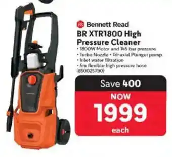 Makro Bennett Read BR XTR1800 High Pressure Cleaner offer