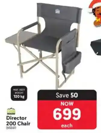 Makro Camp Master Director 200 Chair offer