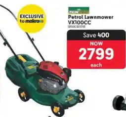 Makro TRIMTECH Petrol Lawnmower VX100CC offer