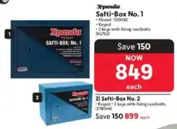 Makro Xpanda Safti-Box No. 1 offer