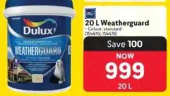 Makro Dulux Weatherguard offer