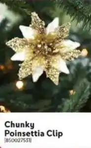 Makro Chunky Poinsettia Clip offer