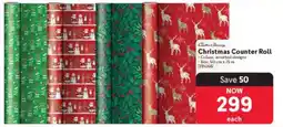 Makro Christmas Counter Roll offer
