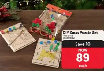 Makro DIY Xmas Puzzle Set offer