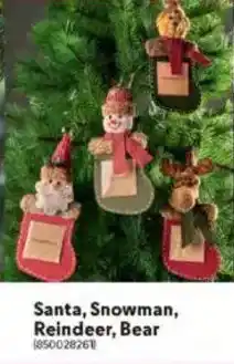 Makro Santa, Snowman, Reindeer, Bear offer