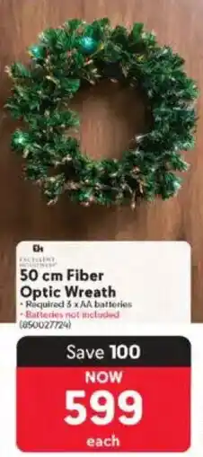 Makro Fiber Optic Wreath offer