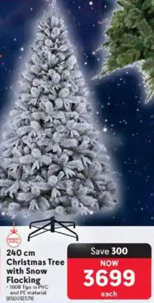 Makro Christmas Tree with Snow Flocking offer