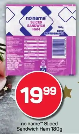 Pick n Pay Hypermarket no name Sliced Sandwich Ham offer