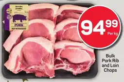 Pick n Pay Hypermarket Bulk Pork Rib and Loin Chops offer