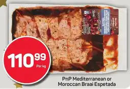 Pick n Pay Hypermarket PnP Mediterranean or Moroccan Braai Espetada offer