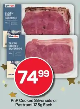 Pick n Pay Hypermarket PnP Cooked Silverside or Pastrami offer