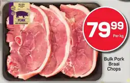 Pick n Pay Hypermarket Bulk Pork Braai Chops offer