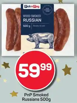 Pick n Pay Hypermarket PnP Smoked Russians offer