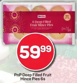 Pick n Pay Hypermarket PnP Deep Filled Fruit Mince Pies offer