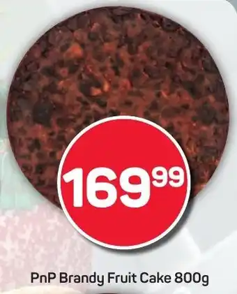 Pick n Pay Hypermarket PnP Brandy Fruit Cake offer