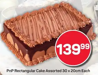 Pick n Pay Hypermarket PnP Rectangular Cake Assorted offer