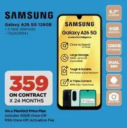 HiFi Corp SAMSUNG Galaxy A26 5G 128GB offer