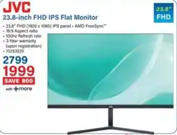 Incredible Connection JVC 23.8-inch FHD IPS Flat Monitor offer