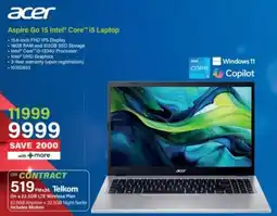 Incredible Connection Acer Aspire Go 15 Intel Core i5 Laptop offer