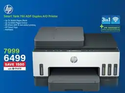 Incredible Connection HP Smart Tank 750 ADF Duplex AIO Printer offer