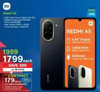 Incredible Connection Xiaomi Redmi A5 offer