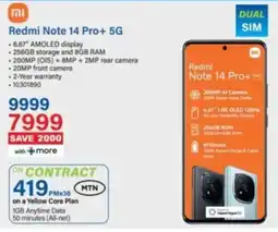 Incredible Connection Xiaomi Redmi Note 14 Pro+ 5G offer