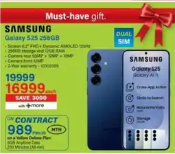 Incredible Connection SAMSUNG Galaxy S25 256GB offer