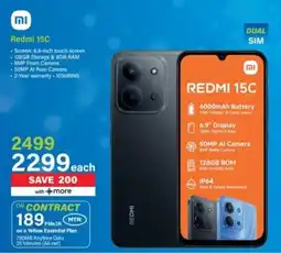 Incredible Connection Xiaomi Redmi 15C offer