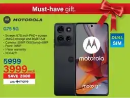 Incredible Connection Motorola G75 5G offer