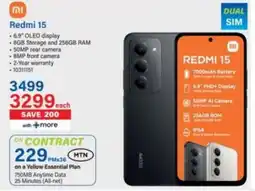 Incredible Connection Xiaomi Redmi 15 offer