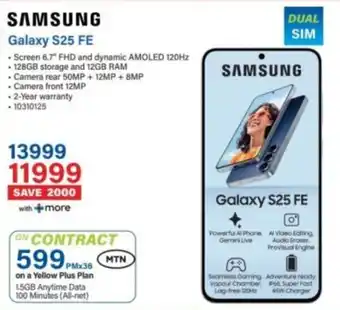 Incredible Connection Samsung Galaxy S25 FE offer