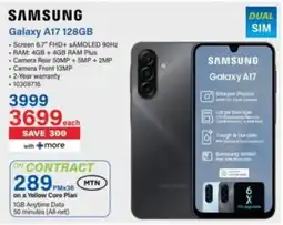 Incredible Connection Samsung Galaxy A17 128GB offer