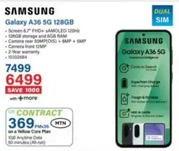 Incredible Connection SAMSUNG Galaxy A36 5G 128GB offer