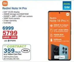 Incredible Connection Xiaomi Redmi Note 14 Pro offer