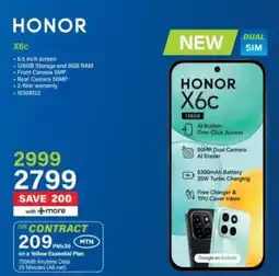 Incredible Connection Honor X6c offer