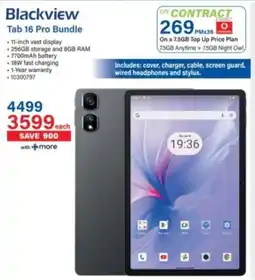 Incredible Connection Blackview Tab 16 Pro Bundle offer