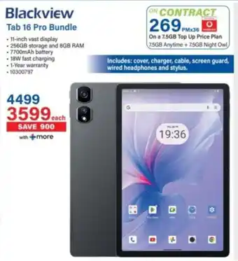 Incredible Connection Blackview Tab 16 Pro Bundle offer