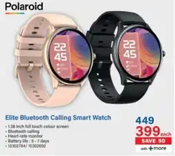 Incredible Connection Polaroid Elite Bluetooth Calling Smart Watch offer
